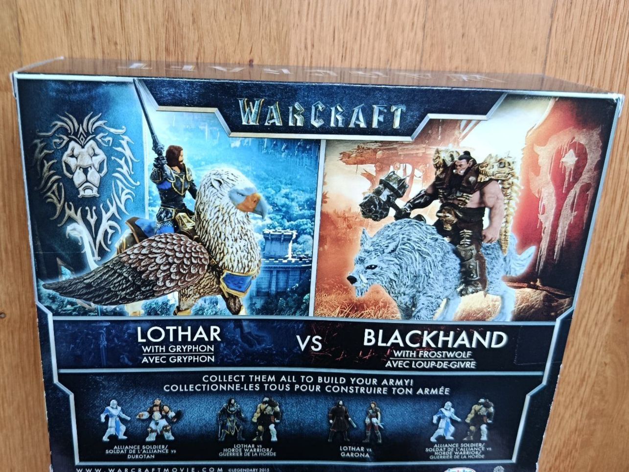 Figuren: Warcraft Figur Lothar vs Blackhand – Neu und originalverpackt aus Basel von Pennalti 1
