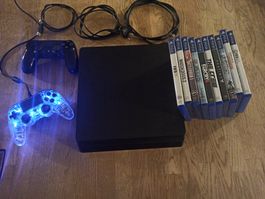 Sony - PlayStation 4 - PS4 SLIM / Controller / Spiele / usw.