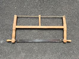 Antike Holzsäge