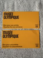 2 entrées Musée Olympique Lausanne – Bons / vouchers