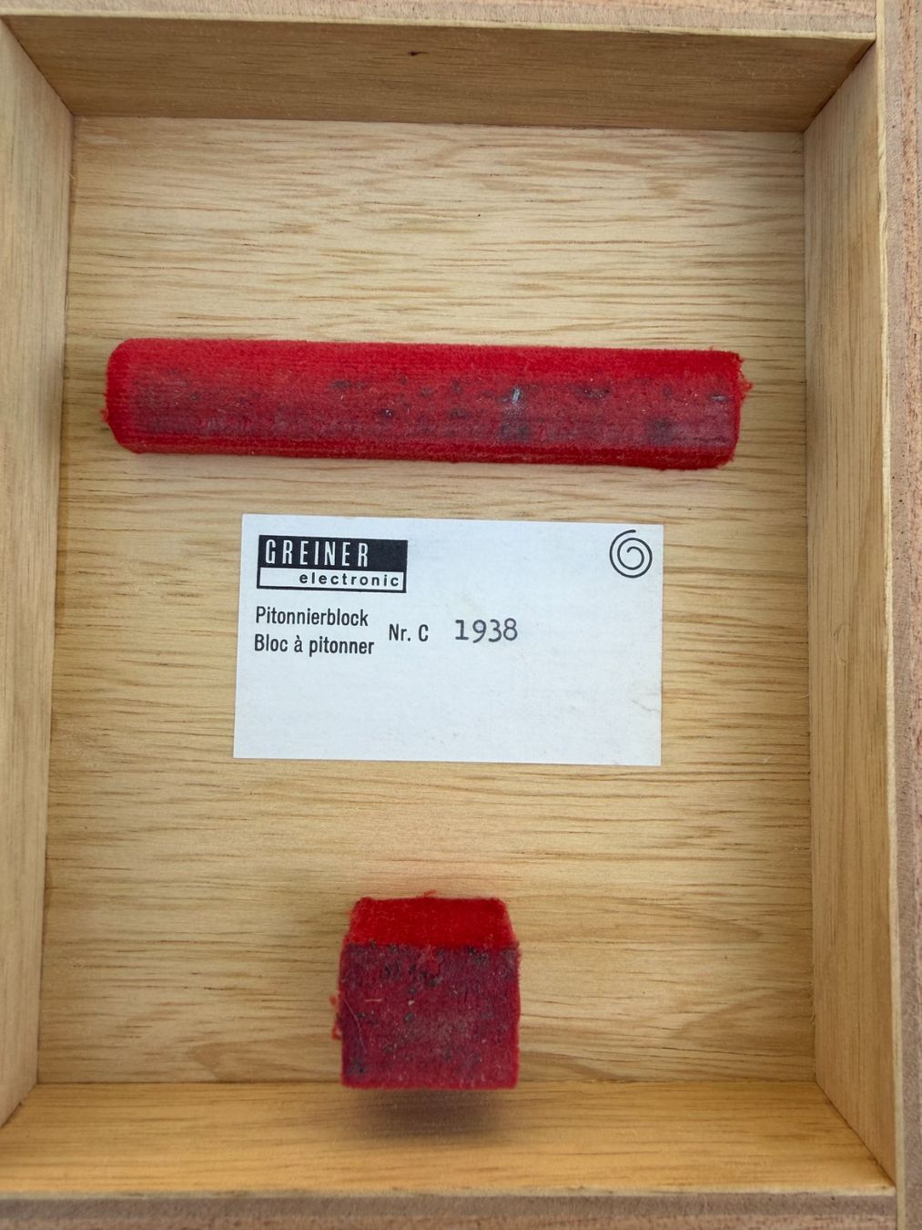 Tous les outils: Greiner Pitonnierblock, Bloc a Pitonner – D'occasion à Worblaufen par chronyves 1