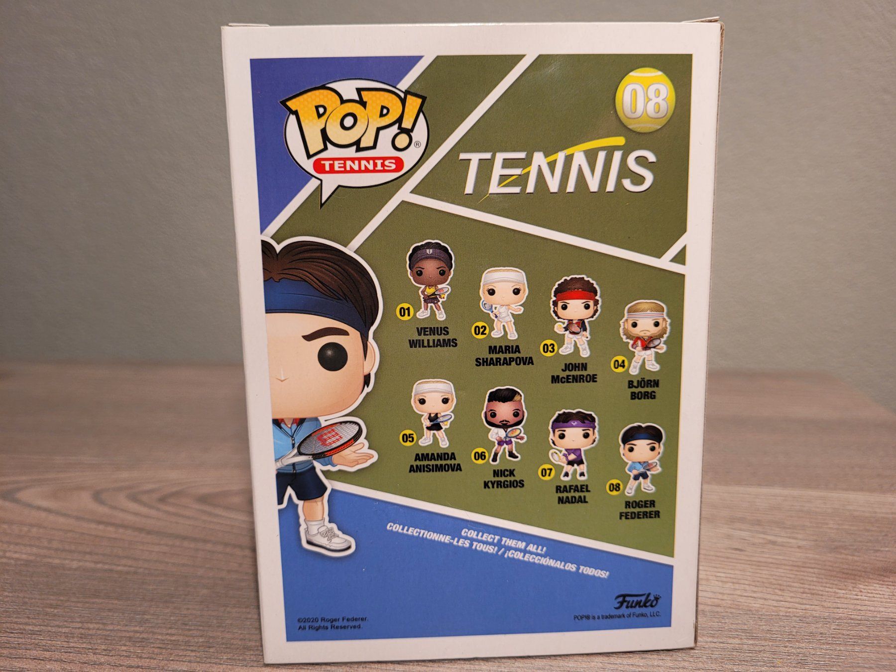 Funko Figuren: Funko Pop Tennis Roger Federer 08 - Edition Limitée! – Neu und originalverpackt aus Marly von vonque 3