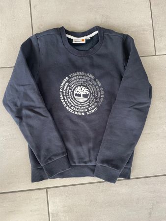 Sweat Timberland 11 ans bleu-gris