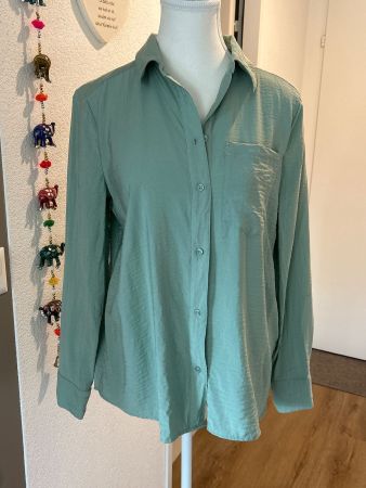 Langarm Bluse mint von Cecil Gr. XS