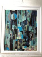 Bild Collage Dispersion Standuhr von Robert Raths 1915-1995