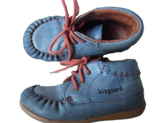 Bisgaard Scarpe da uomo: weiche BISGAARD Gr. 25 Leder Halbschuhe blau NP80.-+ – Usato da Basel venduto da frausommerwind 2