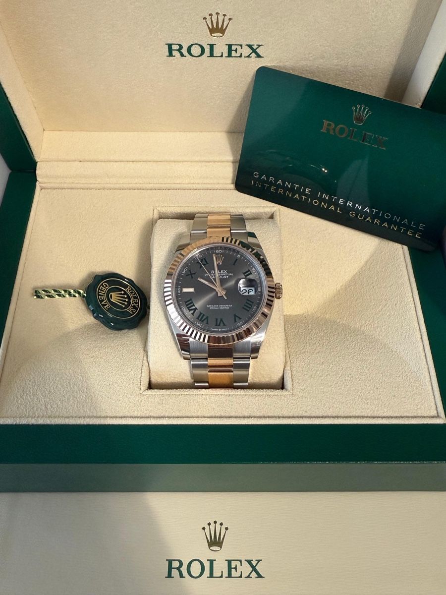 Rolex Orologi: Rolex Datejust 41 - Wimbledon Dial / Full Set! – Nuovo (secondo la descrizione) da Zürich venduto da Gazo_11