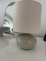 NACHTTISCHLAMPE NEU BEIGE GOLD
