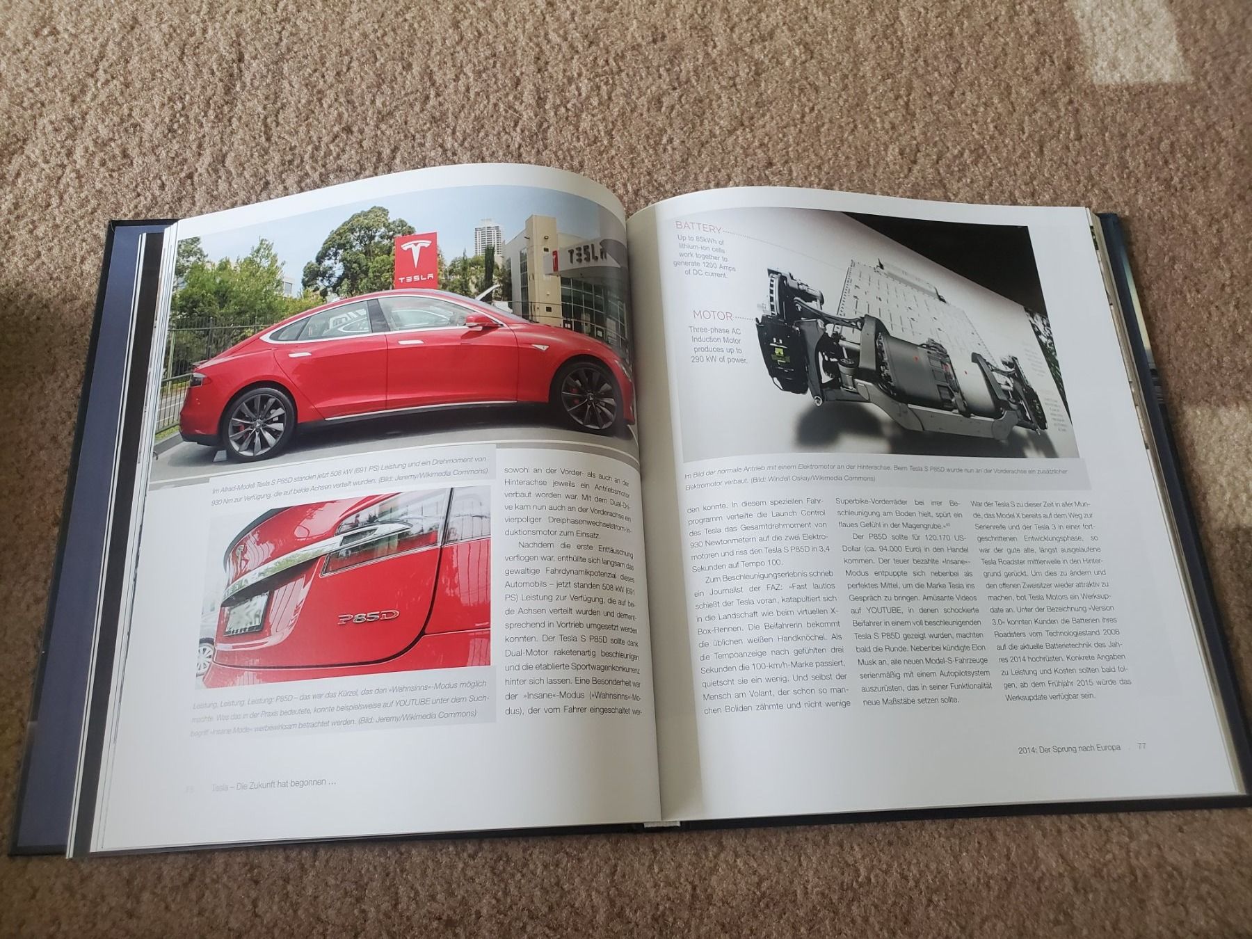 Libri: Tesla - Die Zukunft hat begonnen - Entwicklung, Technik, Typ – Usato da Opfikon venduto da Steins_Siedlung 1