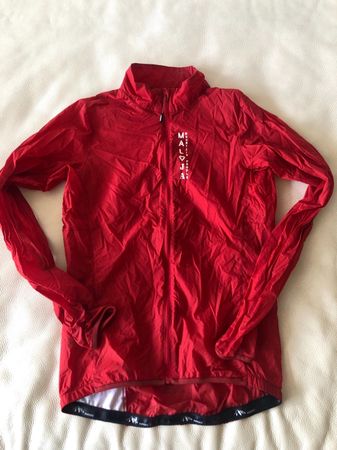 Windjacke / Fahrradjacke Gr. XS Maloja rot