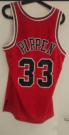 Maillot Scottie Pippen Bulls 33 Mitchell & Ness Taille M