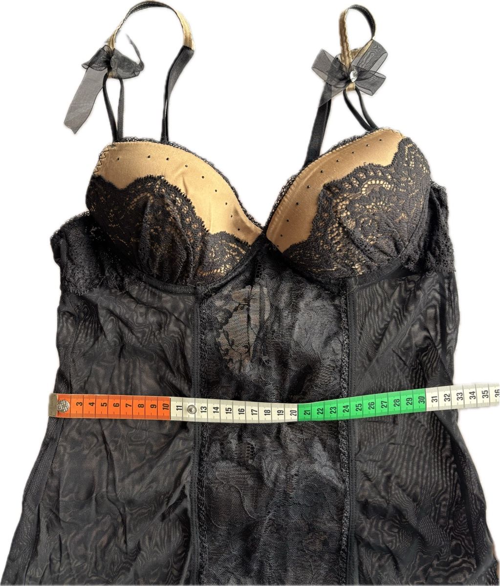 Avant Premiere Sonstige Unterwäsche: Nuisette noire dentelle AP 70B  – Gebraucht aus Dotzigen von SecondHandGems 2