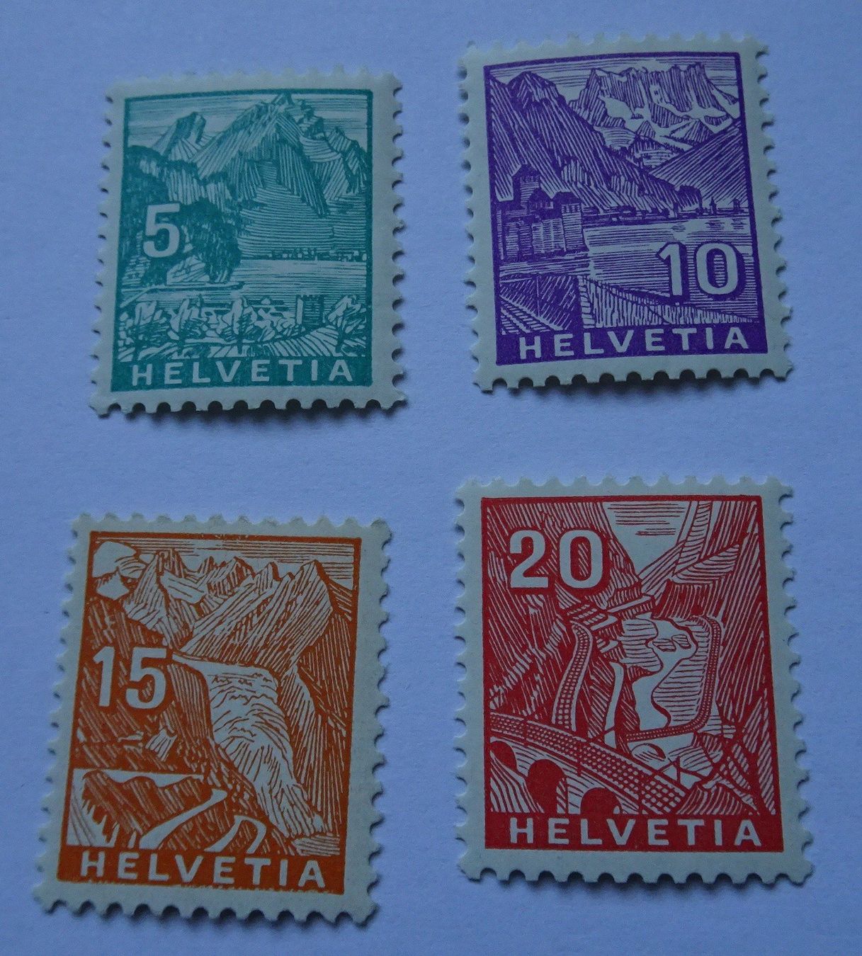 Tutti i francobolli: 1934*  Restposten – Nuovo (secondo la descrizione) da Aadorf venduto da Chnorli-Furz
