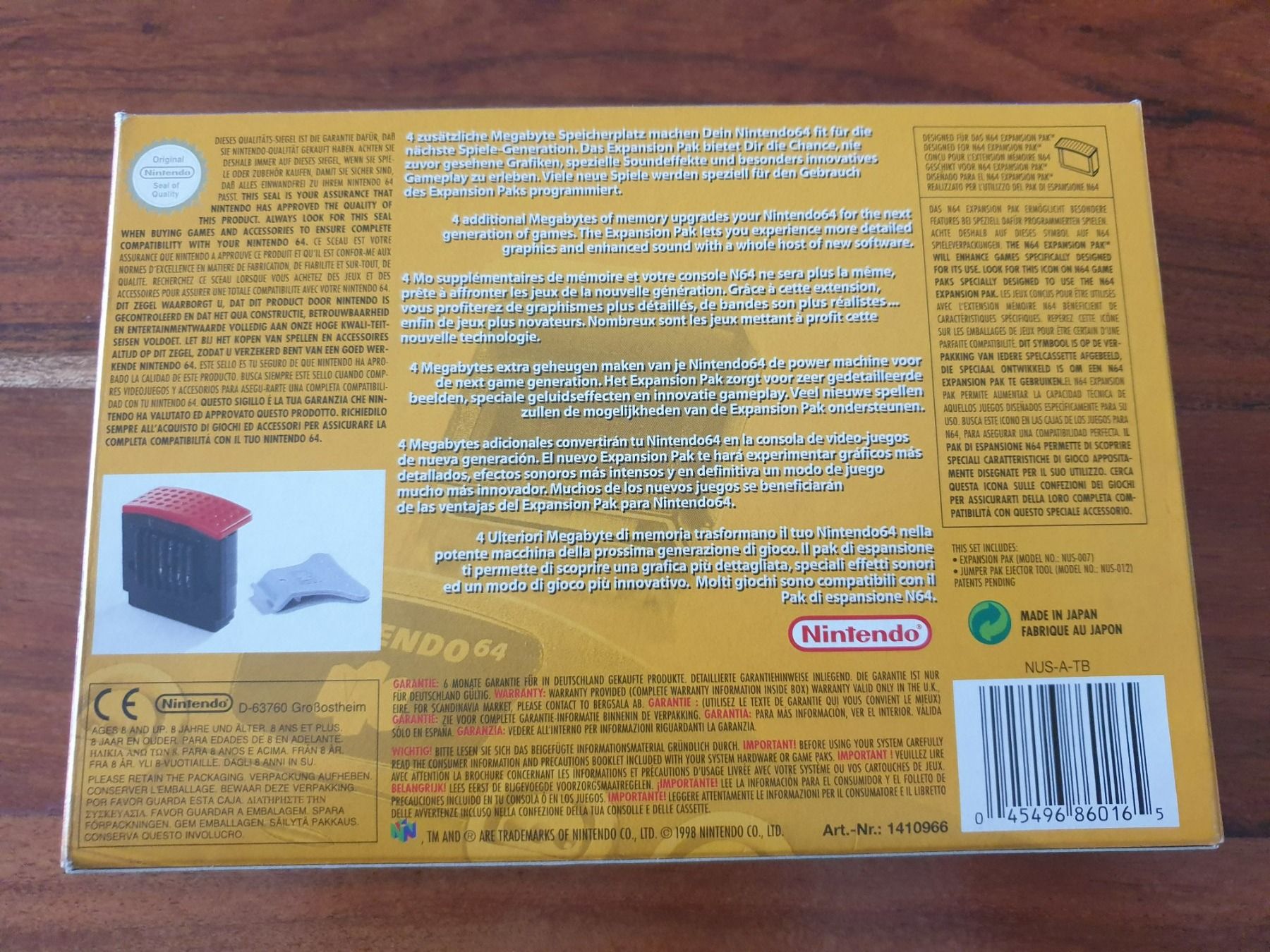 Nintendo Konsolen: N64 Expansion Pak in OVP – Gebraucht aus Rain von Laupia 3
