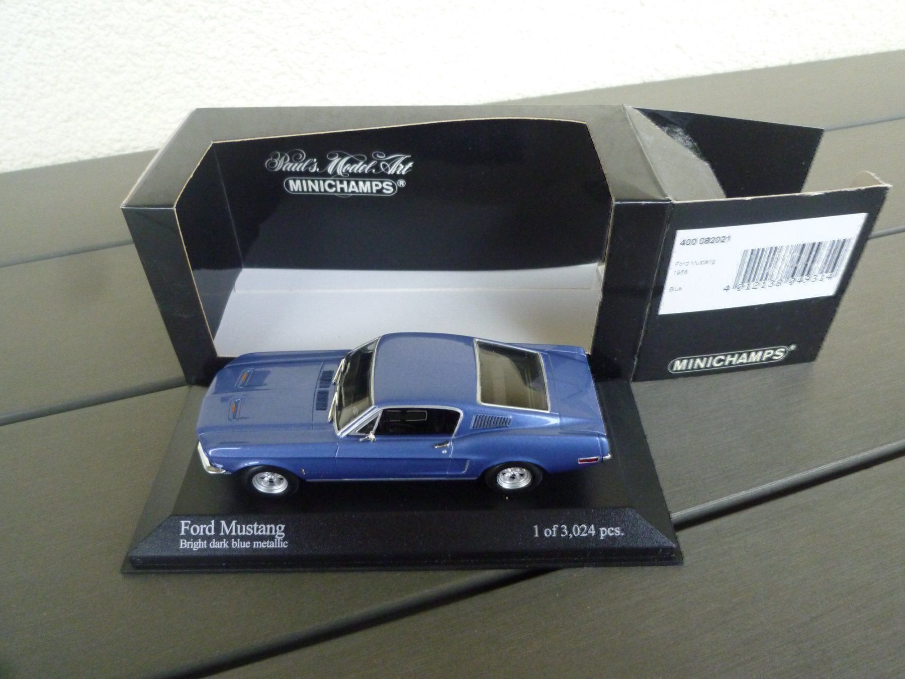 Minichamps Modellini d'auto: Ford Mustang (1968) – Nuovo e nell'imballaggio originale da Flawil venduto da Imperiosud 5
