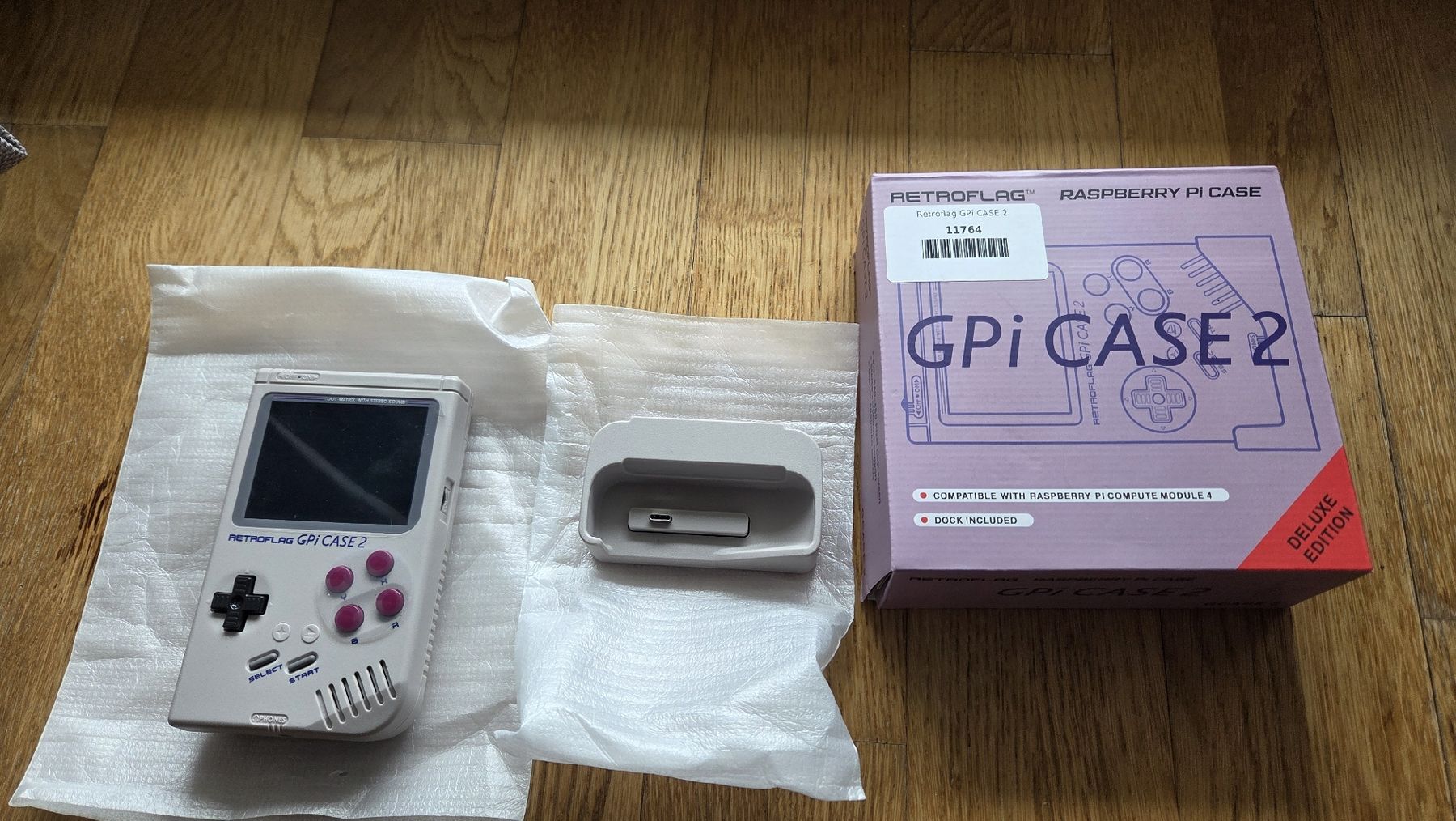 Console: GPi Case 2 mit Raspberry Pi CM4 4GB mit 16 GB eMMc – Nuovo (secondo la descrizione) da Obfelden venduto da cla_m8ss 2
