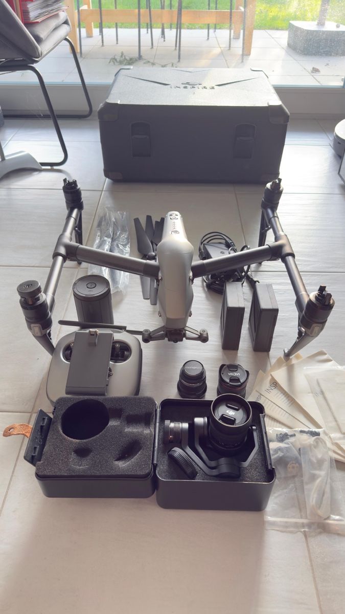 DJI Action Cam: Drone DJI Inspire full pack  – Neuf (Voir description) à Bernex par Aerian 3