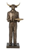 WM RABATT ⚽️🌿EXTRAVAGANTES BEI UNS * Stier-Butler Statue