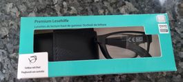 Leseehilfe Brille 1,5 Dioptrien faltbar inkl. Etui.