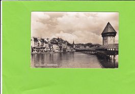 Luzern-Kapellbrücke-Wasserturm