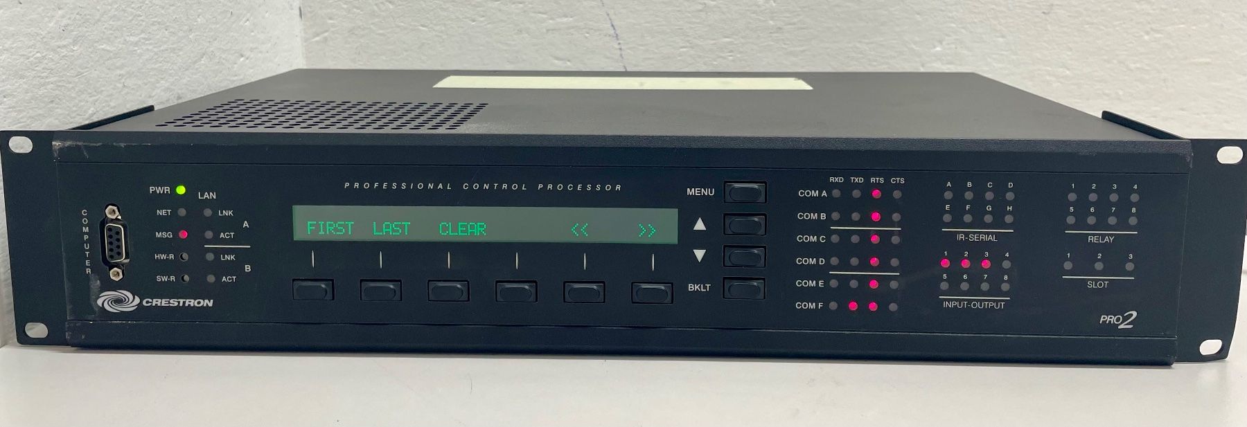 Crestron Sistema di controllo: Crestron Pro2 Professional Dual Bus Control System Processor – Usato da Niederdorf venduto da LeptonAG 1