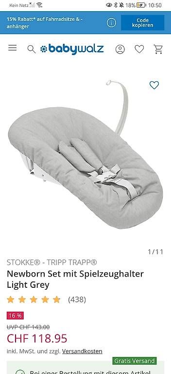 Seggioloni: TripTrap Babywanne Newborn Set – Usato da Steinmaur venduto da sth_tsx6 3