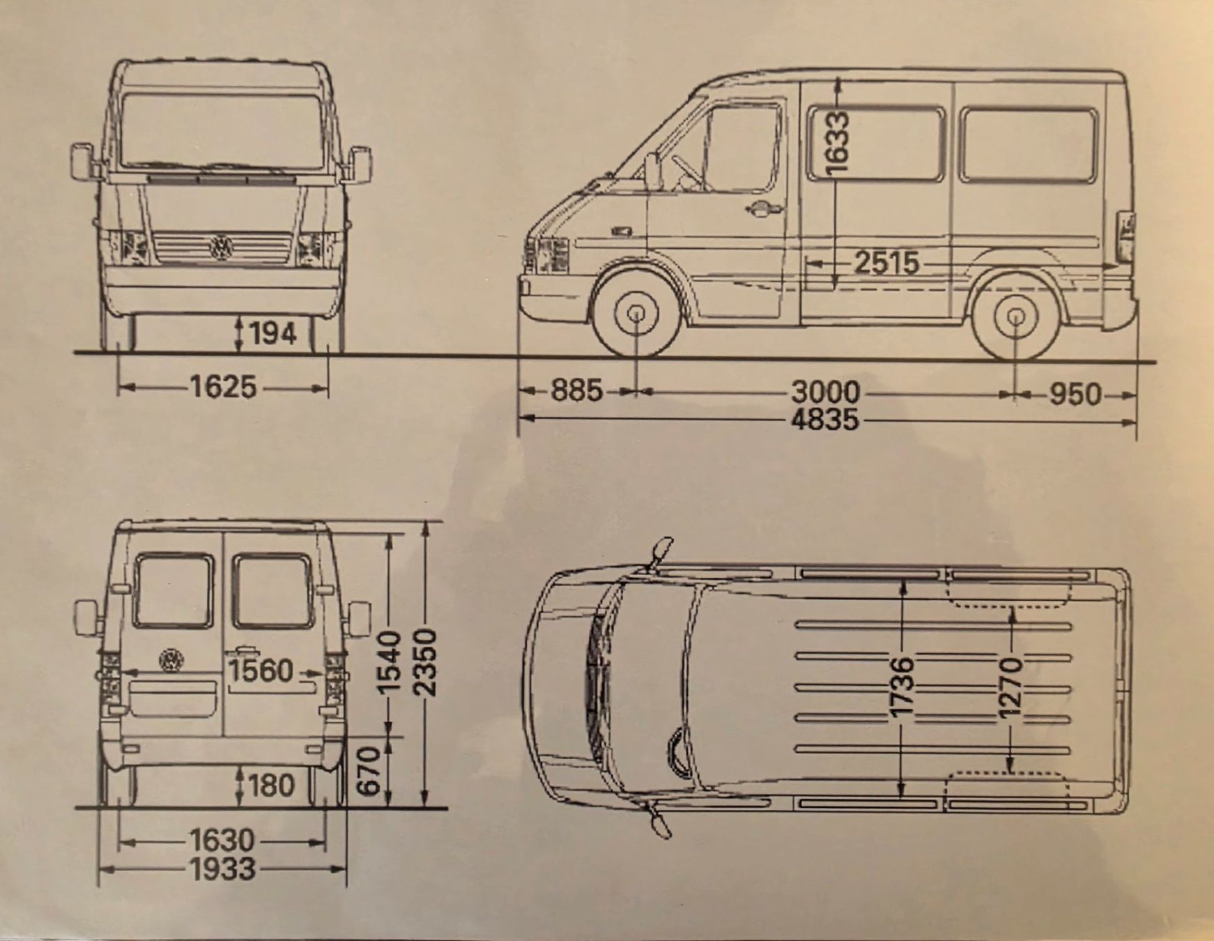 VW Veicoli da campeggio: VW LT35 Camper, kurze Version ab MFK – Usato da Sempach venduto da Klara9 9
