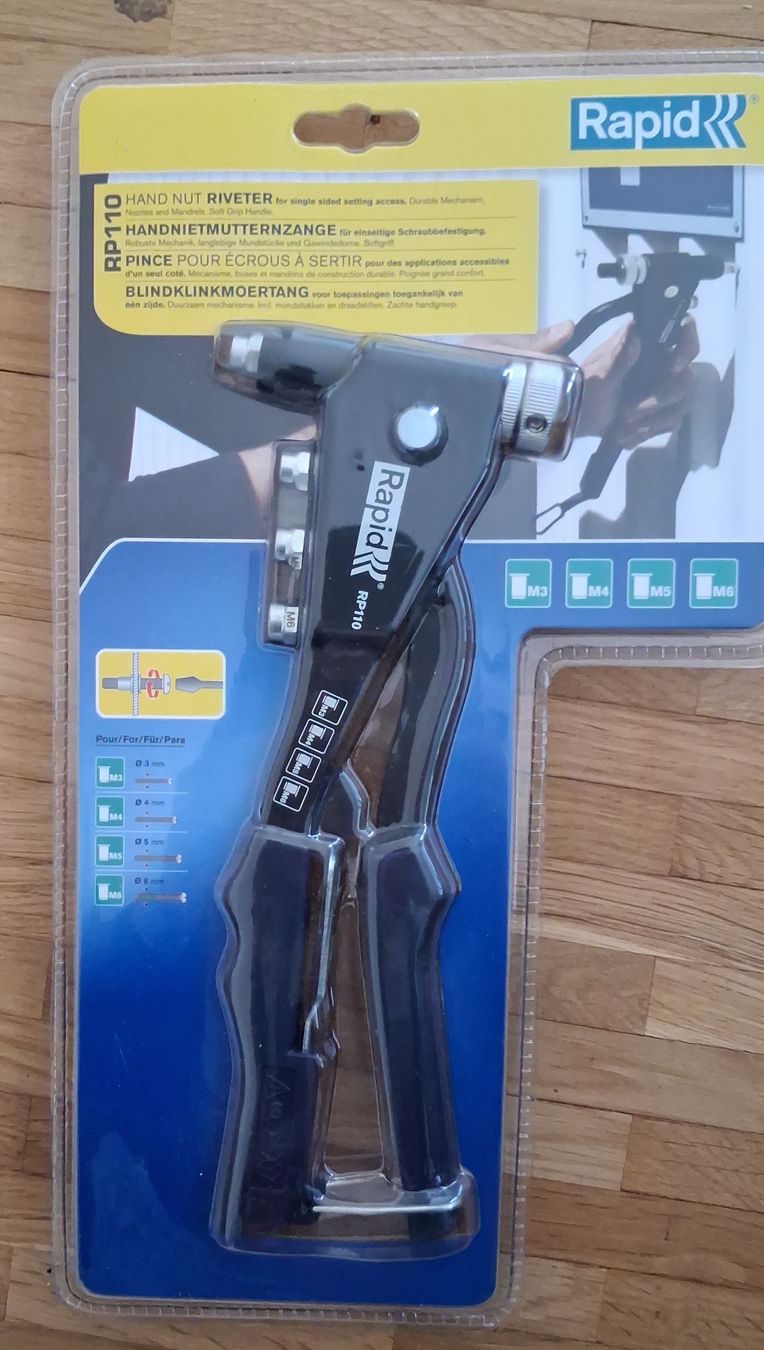 Swiss Tutti gli attrezzi: Pinza per inserti Rapid RP110 - Strumento robusto! – Nuovo e nell'imballaggio originale da Jona venduto da api_sdn2