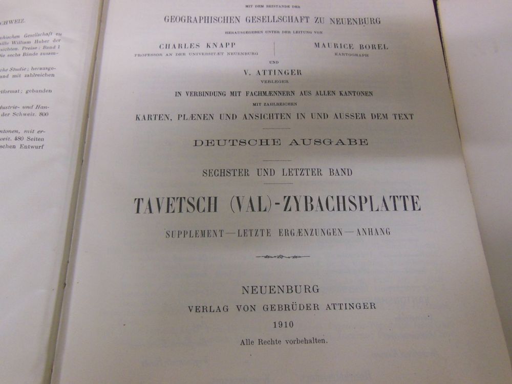 Geographisches Lexikon der Schweiz Kaufen auf Ricardo