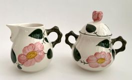 Milchkanne und Zuckerdose mit Deckel*SET*Villeroy & Boch*