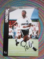 PELE BRASILIANISCHE FUSSBALL LEGENDE ORIG AUTOGRAMM ANTIK