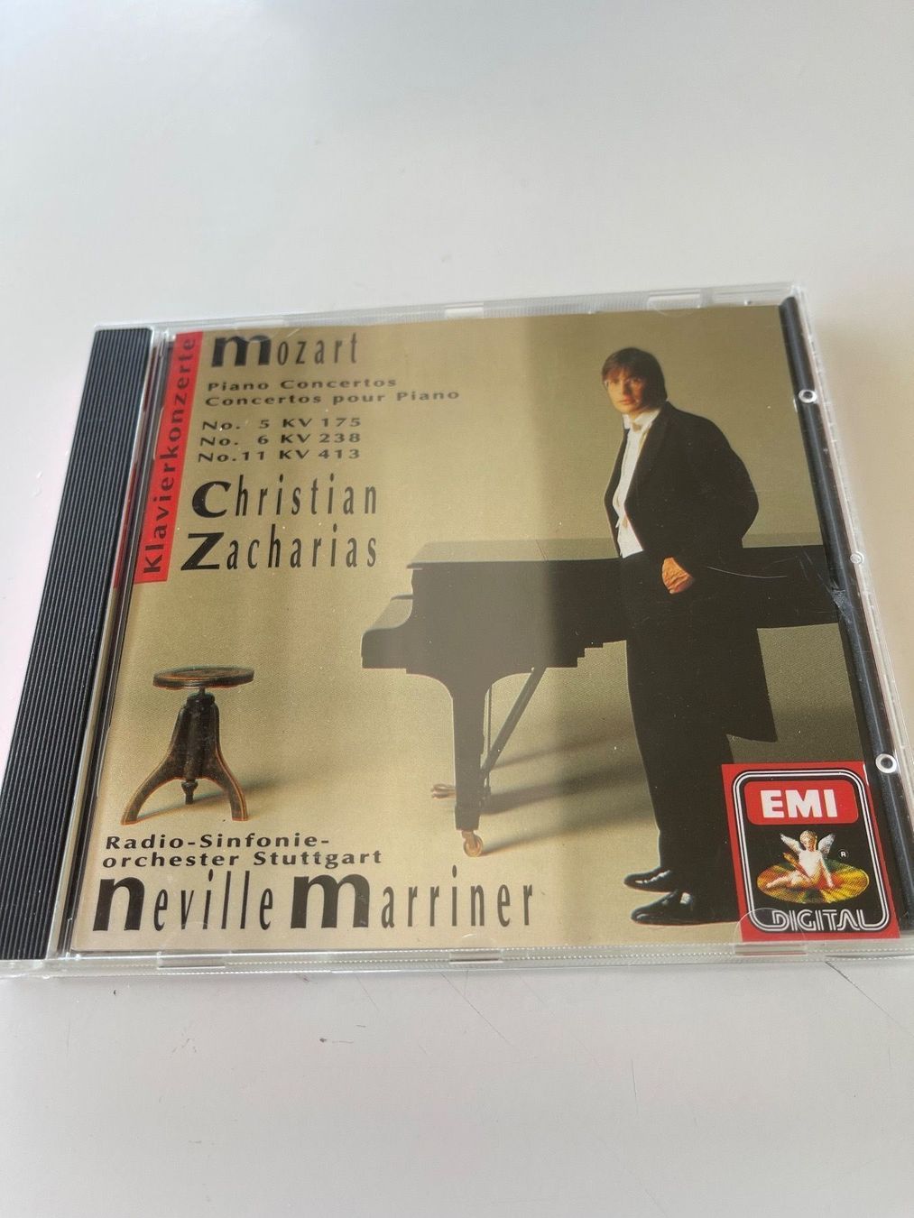 CD: Klavierkonzerte Christian Zacharias – Usato da Rüti ZH venduto da alumedien