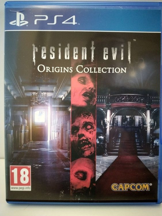 PS4 RESIDENT EVIL ORIGINS COLLECTION - Jeux Remasterisés Resident Evil Et Resident Evil 0