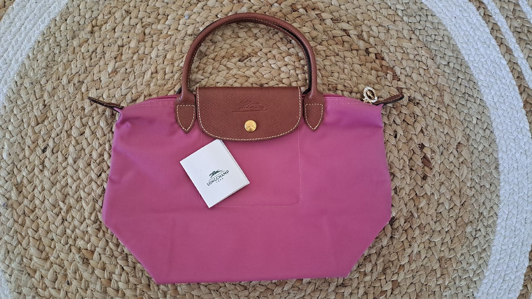 Longchamp Borse da donna: Longchamp Handtasche, Pink, Top Zustand – Nuovo (secondo la descrizione) da Zürich venduto da Riseli