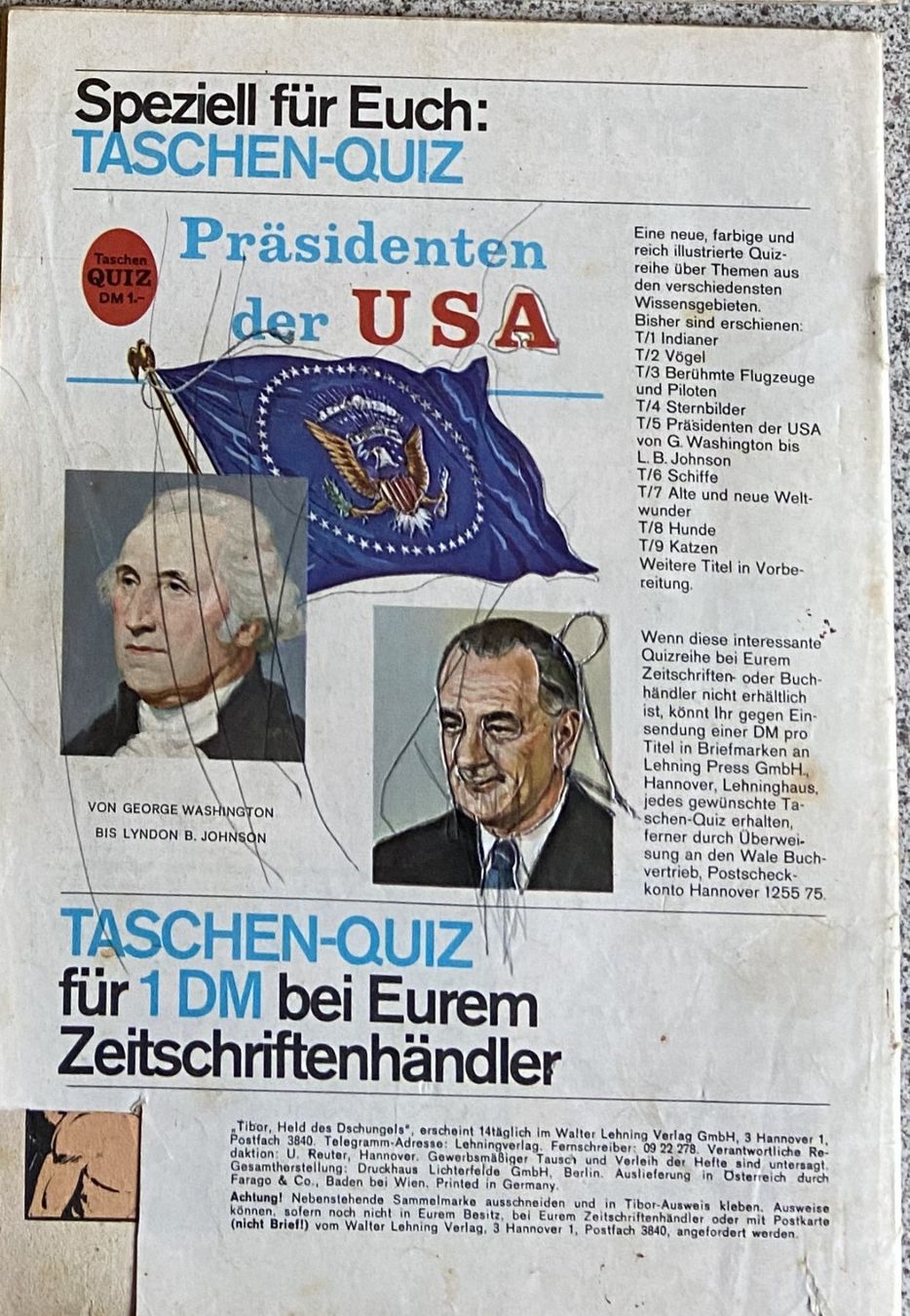 Comics: Comic Hefte Tibor Held des Dschungels Nr. 141 / 145 – Gebraucht aus Böckten von Hansi36 1
