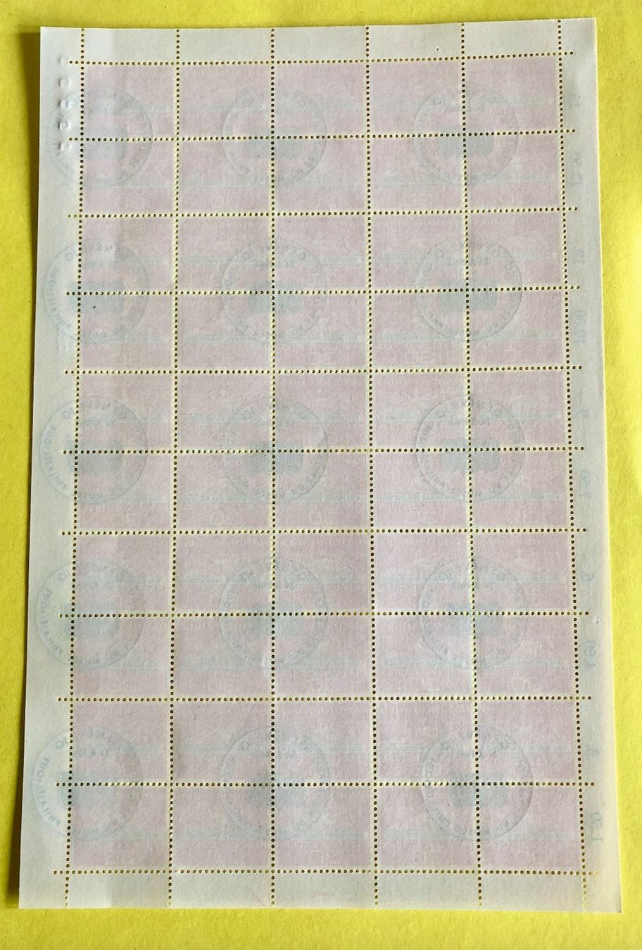 Tutti i francobolli: Dienstmarken Bogen Stamp Museum GESTEMPELT  GENEVE – Usato da Aarau venduto da Billa007 1