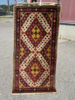 Sinkiang 180x92cm Teppich handgeknüpft sauber
