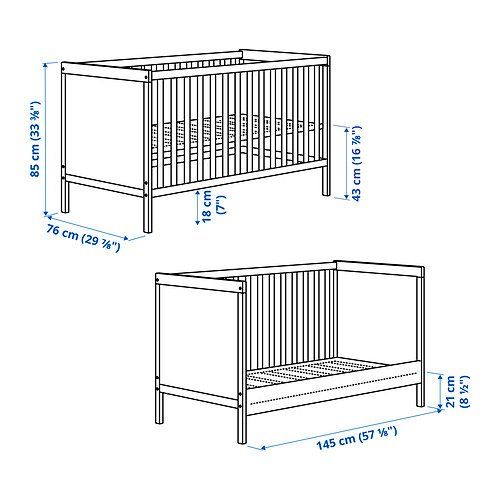 Letti: Babybett inklusive Matratze – Nuovo (secondo la descrizione) da Basel venduto da luci1961 4