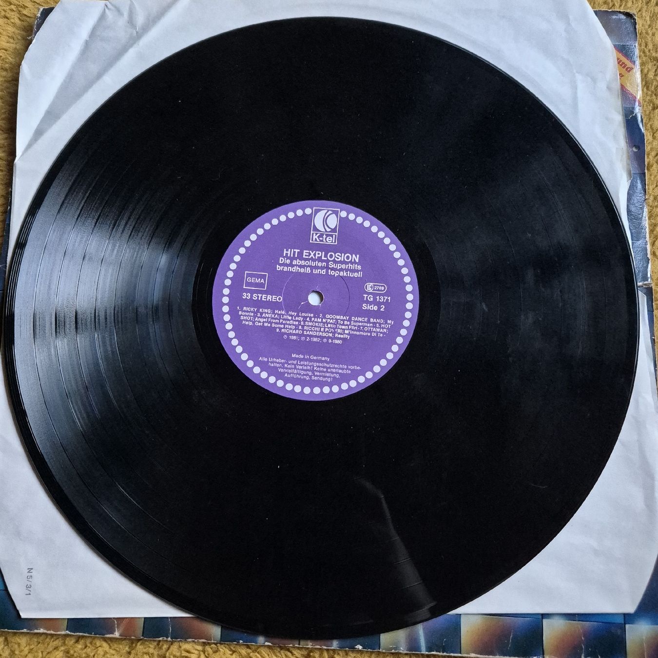 Schallplatten: K-Tel Hit Explosion LP 70er Superhits Vinyl Platte – Gebraucht aus Engi von Hinzi84 2