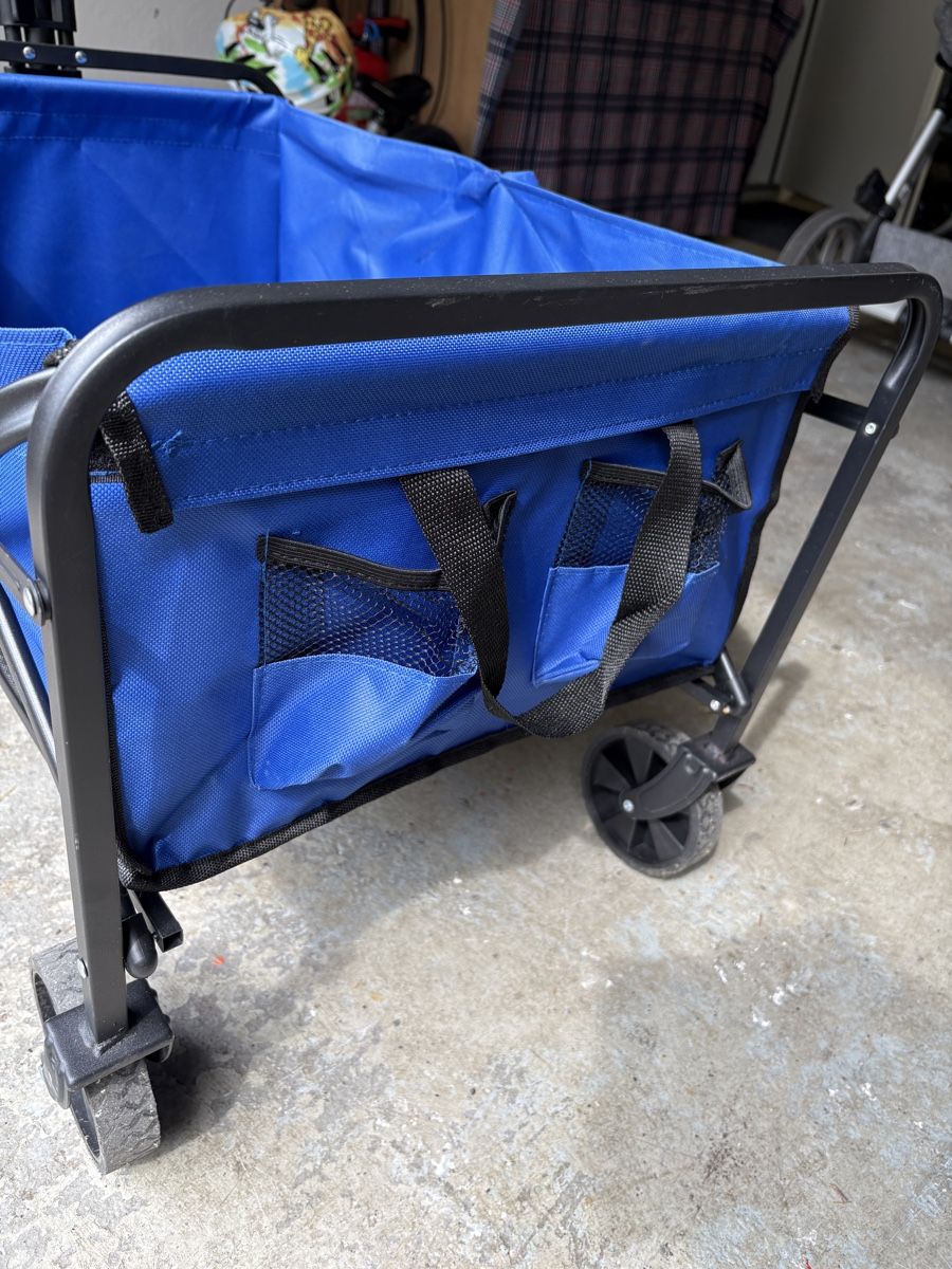 Veicoli per bambini: Bollerwagen blau faltbar – Usato da Frauenfeld venduto da sSteiboeckli 3