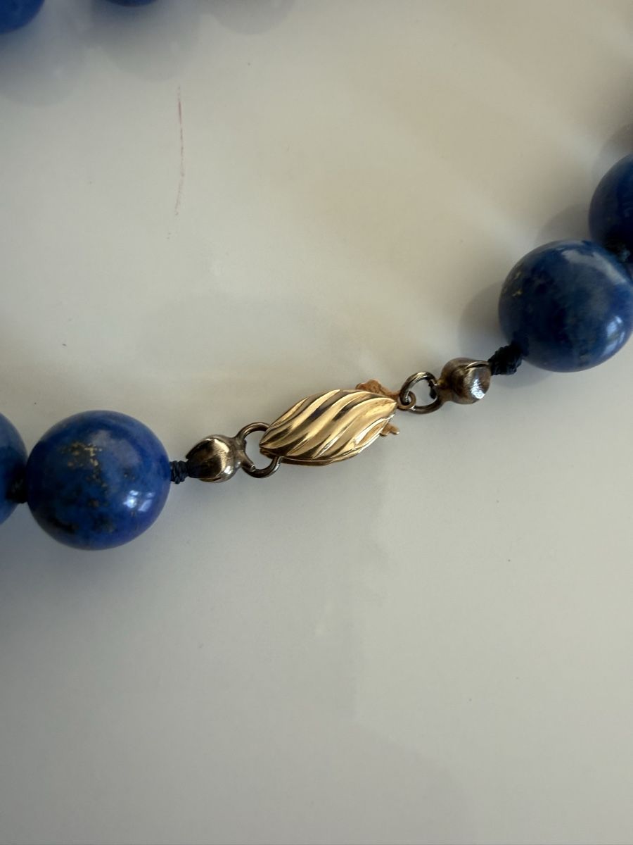 Catenine: Kette Lapislazuli Gold 14k – Usato da Oberhof venduto da RealStone 7