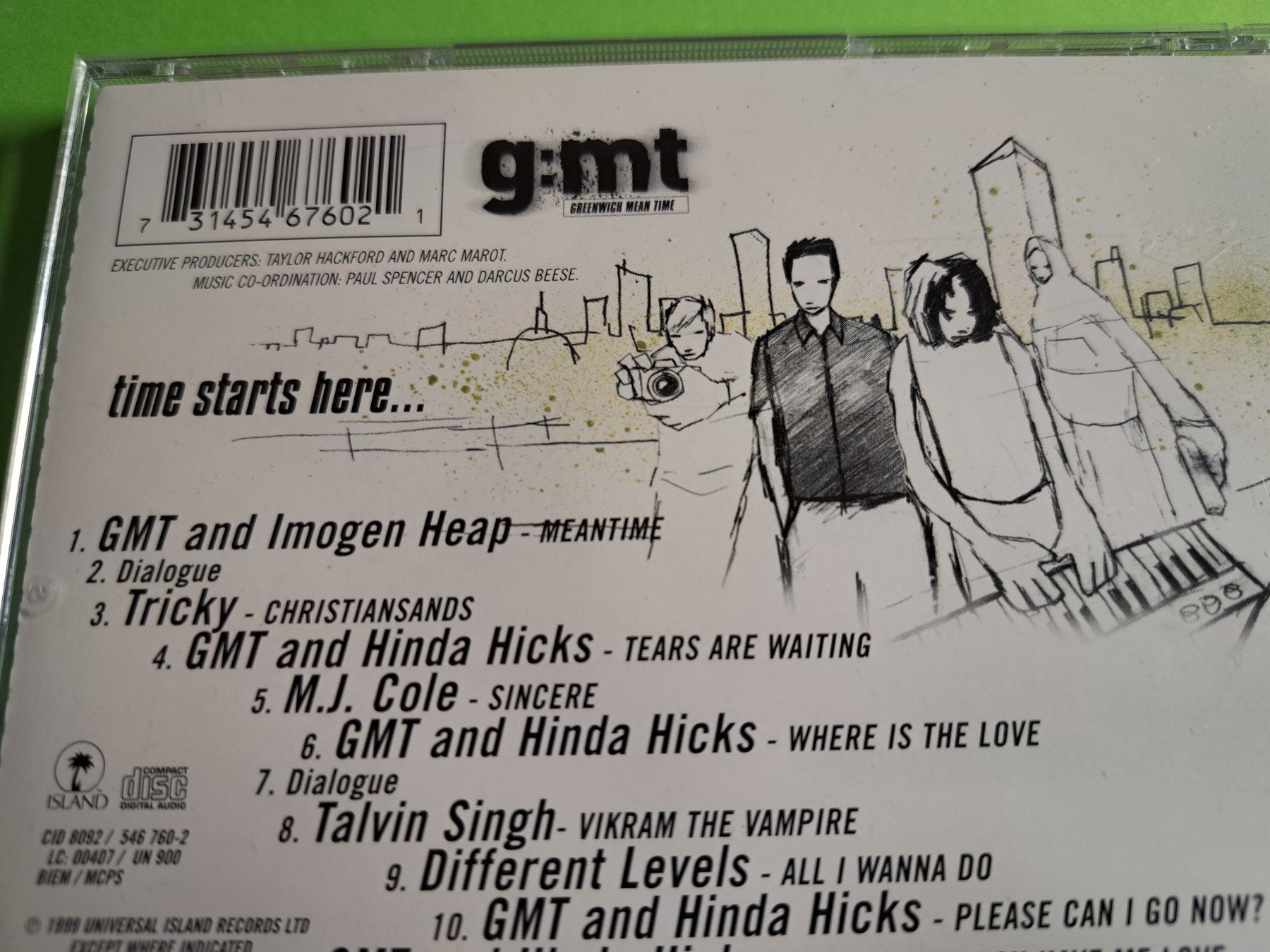 CDs: g:mt GREENWICH MEAN TIME - Soundtrack – Gebraucht aus Wichtrach von LuckyLuke69 2