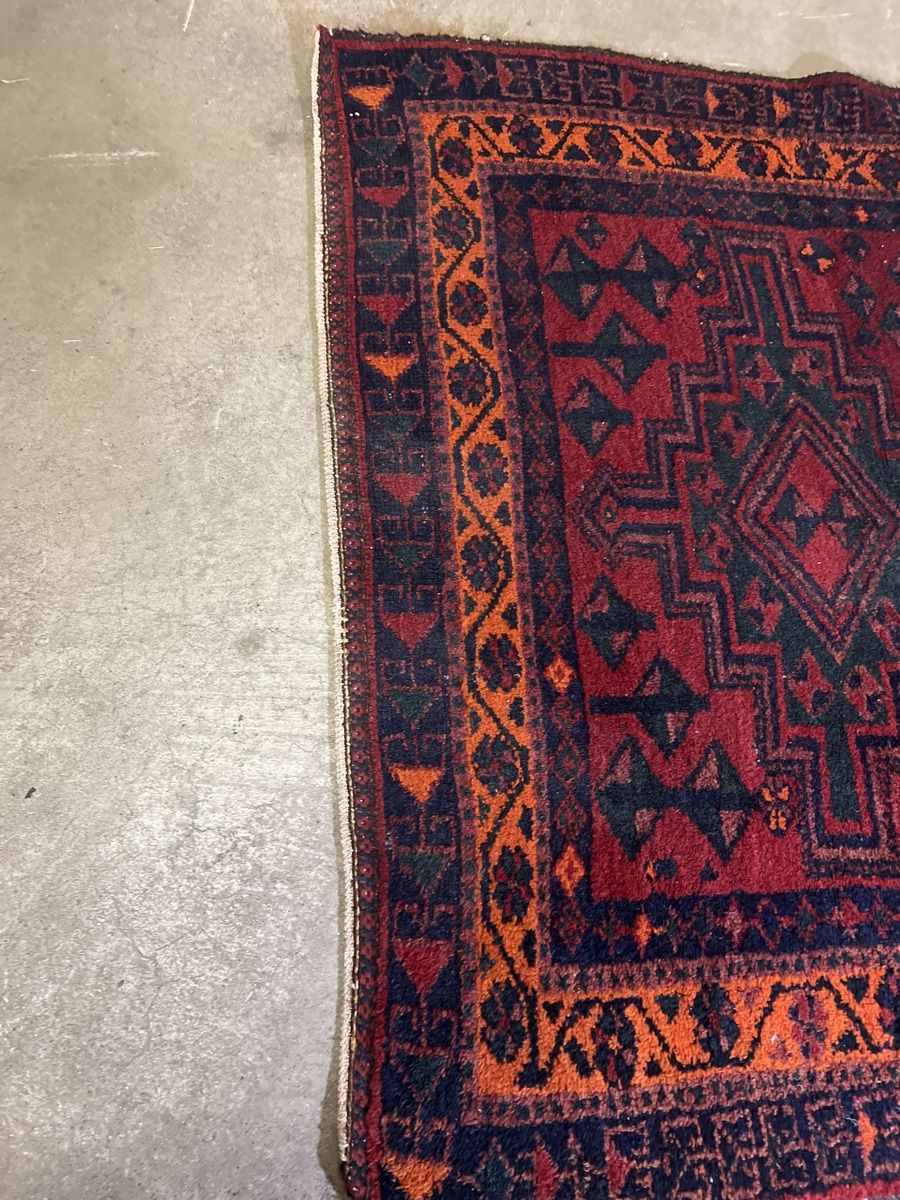Tappeti: Vintage, roter, dekorativer Teppich - ein Hingucker! – Usato da Madiswil venduto da SWISS_49.B 1
