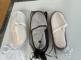 3 Sleepers / Hausschuhe, ideal für Besuch!