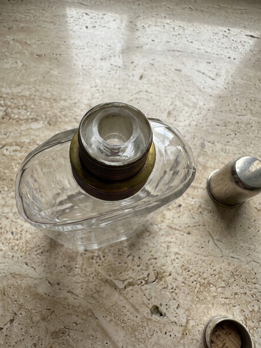 Bottiglie: antique silver plated flask – Usato da Forch venduto da ays_5lbc 1