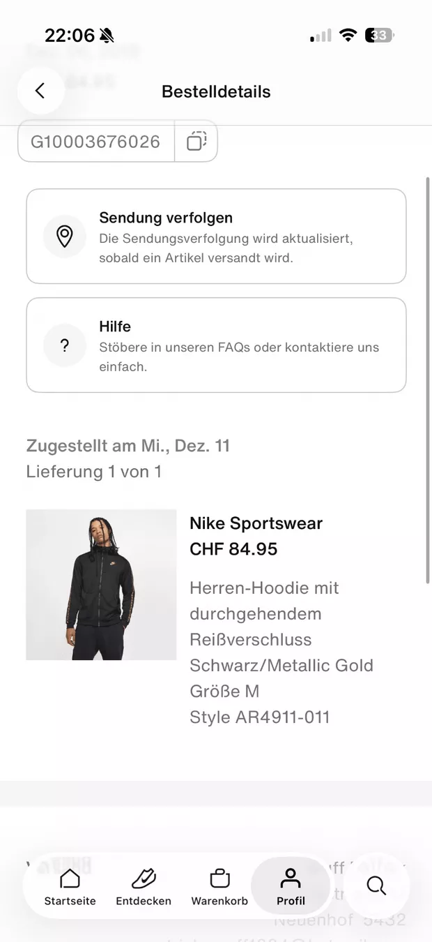 Nike Kleiderpakete: Nike S/M Pullover – Gebraucht aus Neuenhof von PatrickMuff 6