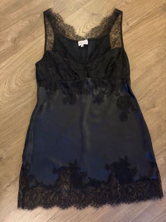 Nachthemd / Negligée in Grösse S / 36 - schwarz