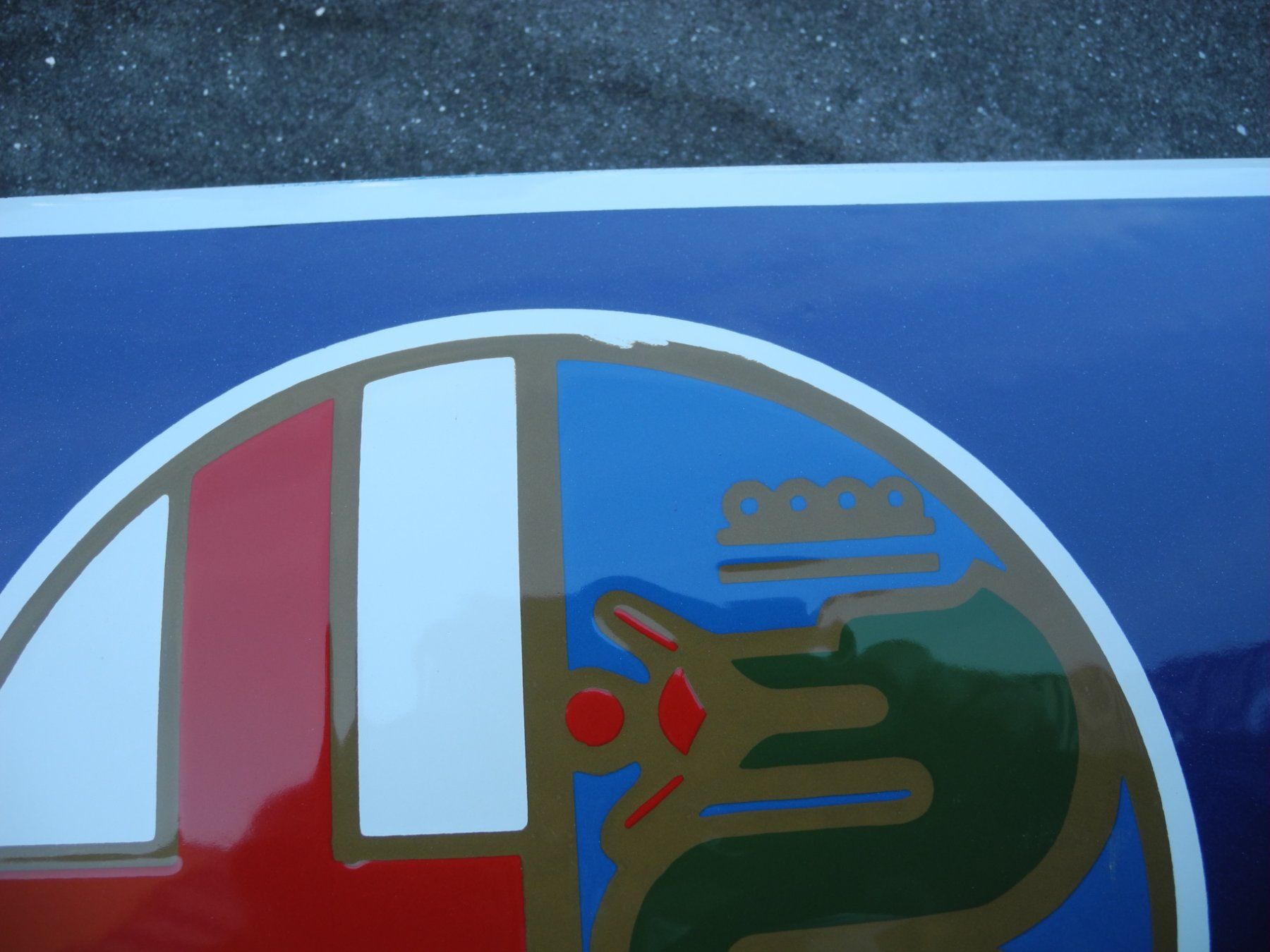 Alfa Romeo Schilder: ALFA ROMEO EMAILSCHILD – Neu (gemäss Beschreibung) aus Reinach AG von Huckleberrysix 3