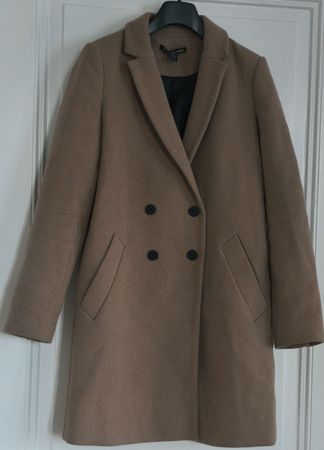 Elegante Damenmantel in Camel, Grösse 36, Top Zustand!