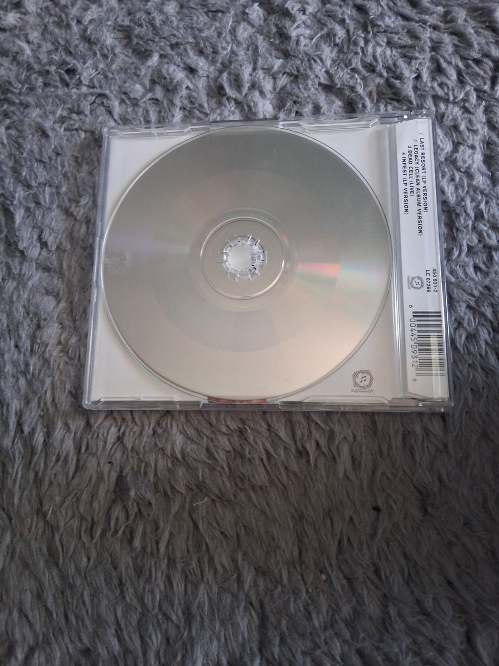 CD: PAPA ROACH     LAST RESORT     CD SINGLE – Usato da Wetzikon ZH venduto da Ramones01 1